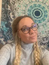 Anogol-trenzas dobles prearrancadas pelo sintético con malla frontal y pelo de bebé, color negro, marrón, raíces oscuras, Rubio degradado