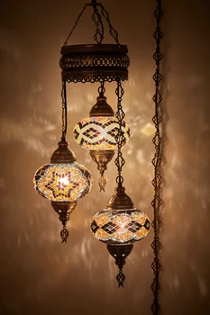 3 Big Globes (3 X 7" Globes Swag) Swag PLUG IN Turkish Moroccan Mosaic Ceiling Hanging Chandelier Light Lamp 15ft
3 Big Globes (3 X 7" Globes Swag) Swag PLUG IN Turkish Moroccan Mosaic Ceiling Hanging Chandelier Light Lamp 15ft