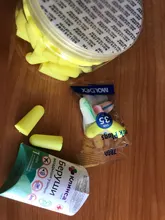 TISHRIC-tapones para los oídos con esponja de PU, protectores para los oídos con reducción de ruido de 35,5 dB, para dormir, 30/60 pares