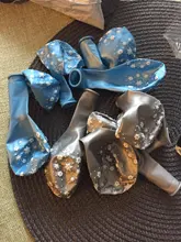 Conjunto de Globos de látex de confeti de copos de nieve para niños y adultos, decoración para fiesta de cumpleaños, Baby Shower, 32 pulgadas, 1 Juego