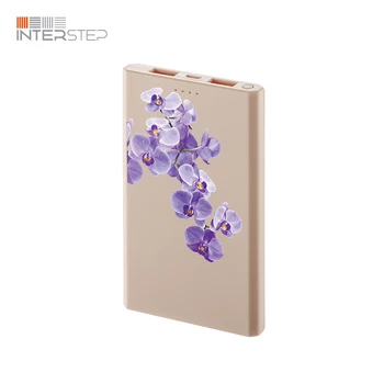 Power bank INTERSTEP PB6000M 6000 mah, microUSB, for smartphones, slim, print flowers
Power bank INTERSTEP PB6000M 6000 mah, microUSB, for smartphones, slim, print flowers