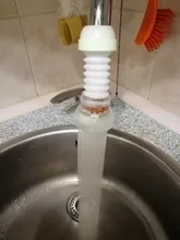 FAUCET-FILTER Kitchen Plastic Water-Saver Swivel Shower Anti-Splash Bathroom Household