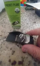 Mini recorte de madera para carpintería, plano, cepillador manual, herramientas de carpintero fundido a mano