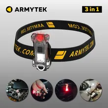 

Multifunctional Keychain Flashlight Armytek Zippy ES WR (White and Red) Rechargeable Mini Torch 5 Colours Available