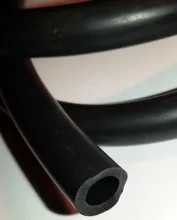 100cm identificación 2 ~ 12mm Fluororubber manguera de caucho de flúor de gasolina resistente al tanque de motor manguera Flexible bomba de aire bomba de manguera de goma blanda