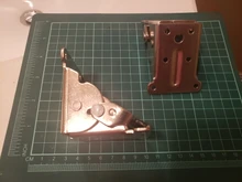 De hierro bisagra plegable pata de la Mesa entre corchetes plegable para silla de mesa de extensión mesas plegable auto bloqueo doble pies bisagras