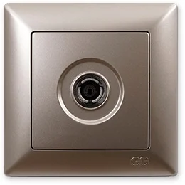 PnpnElectrıc Gns Visage Ambiance Metallic Beige TV Socket (Transitive-Terminated) Intermediate-Ending
PnpnElectrıc Gns Visage Ambiance Metallic Beige TV Socket (Transitive-Terminated) Intermediate-Ending