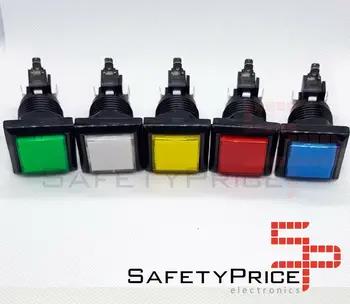 Square push button DIY Arcade Jamma recreation led button pushbutton illuminated SP
Square push button DIY Arcade Jamma recreation led button pushbutton illuminated SP