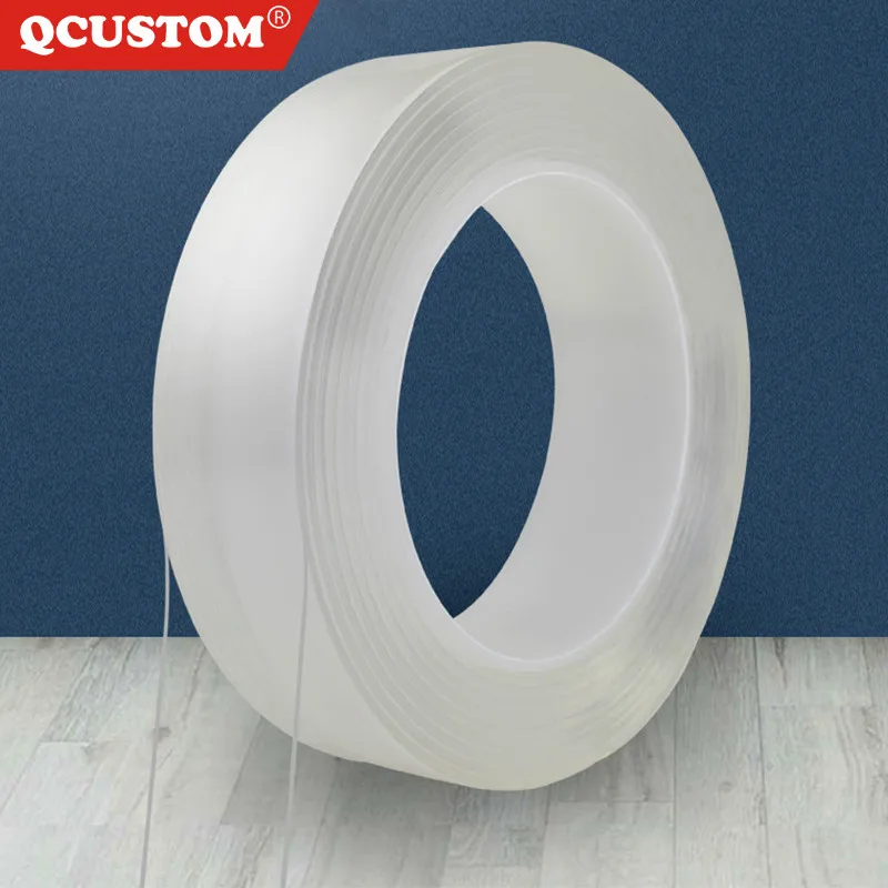 QCUSTOM Magic-Tape Removable-Sticker Washable Nano Adhesive Traceless Double-Sided-Tape Super-Fix Loop Disks Home Glue Gadget 5M
QCUSTOM Magic-Tape Removable-Sticker Washable Nano Adhesive Traceless Double-Sided-Tape Super-Fix Loop Disks Home Glue Gadget 5M
