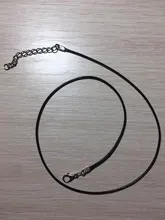 20 unids/lote Real hecho a mano de cuero ajustable trenzado collares de cuerda y amuletos colgantes resultados langosta cierre cuerda cordón 2 mm