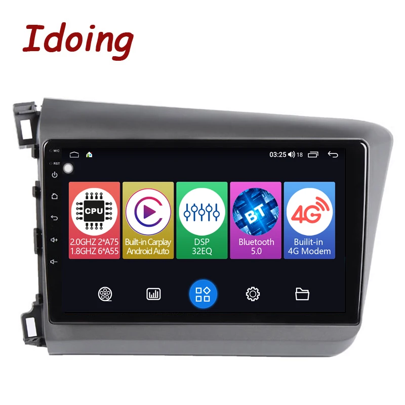 Idoing9 "AndroidAuto автомобильный Радио мультимедийный плеер GPS навигация для Honda Civic 9 FB FK FD 2011-2015Head блок Plug And Play Video
Idoing9 "AndroidAuto автомобильный Радио мультимедийный плеер GPS навигация для Honda Civic 9 FB FK FD 2011-2015Head блок Plug And Play Video