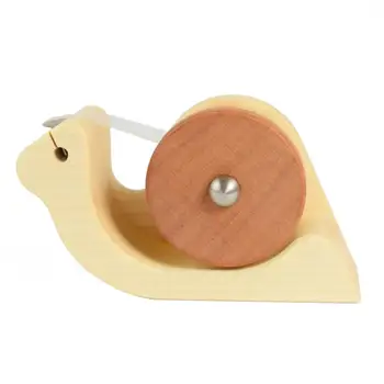 Klebefilmabroller / Klebebandabroller 'Schnecke' aus Ahorn und Birnenholz inkl. Gratis Klebefilm 15 mm 
Klebefilmabroller / Klebebandabroller 'Schnecke' aus Ahorn und Birnenholz inkl. Gratis Klebefilm 15 mm