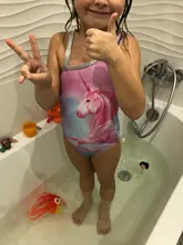 Ropa de playa con corazón de lentejuelas para niños, bañador de una pieza, Monokini, 2020