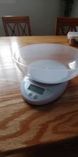 Báscula de cocina de 5KG/1G, balanza electrónica LCD adecuada para cocina doméstica