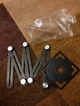 Finder Flooring-Tool Angle-Ruler Tile-Hole Aluminum Template-Tool Tiling Locator Wood