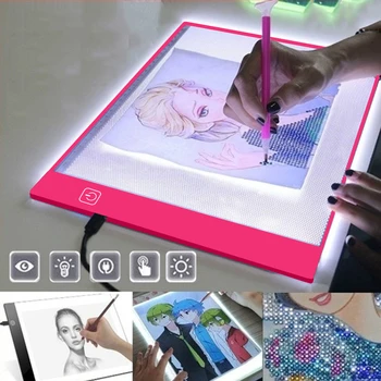 A4 LED Drawing Boards Light Pad Tracing Board Copy Pads A4 LED Drawing Tablet Plate Art Artcraft Writing Table Light Box
A4 LED Drawing Boards Light Pad Tracing Board Copy Pads A4 LED Drawing Tablet Plate Art Artcraft Writing Table Light Box