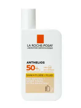 La roche posay anthelios shaka solar fluid with color 50 + 50ml. Soft tone tan effect for normal-mixed skins
La roche posay anthelios shaka solar fluid with color 50 + 50ml. Soft tone tan effect for normal-mixed skins