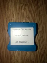 Bandas de acero inoxidable de 3 metros, rollo de bandas de matriz Dental de 5mm/6mm/7mm de ancho, 0.025mm de grosor
