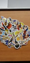 Pegatinas de 25/100 Uds. No se repiten las láminas individuales, caja de barra de Dibujo de motocicleta y coche, pegatina de dibujos animados para garabatos