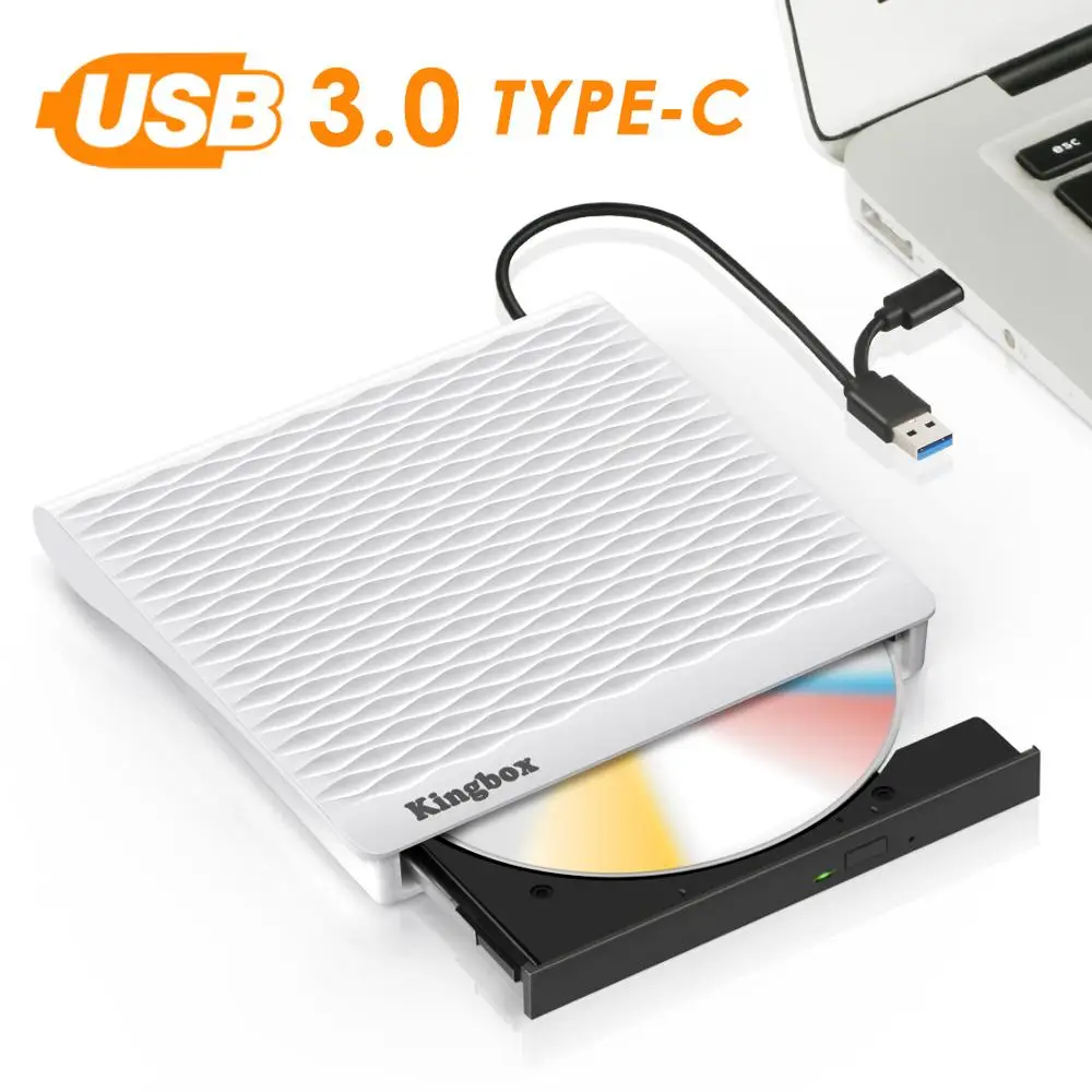 External DVD Drive Portable USB 3.0 Type-C CD/DVD Dual Port Burner High-Speed Data Transfer USB for Laptop Desktop PC Computer
External DVD Drive Portable USB 3.0 Type-C CD/DVD Dual Port Burner High-Speed Data Transfer USB for Laptop Desktop PC Computer