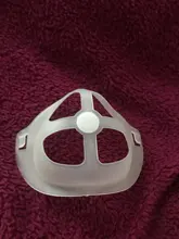 Soporte 3D para mascarilla facial, ayuda a respirar, soporte interior de silicona, válvula transpirable, cuidado de la piel