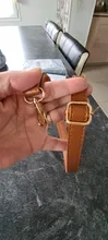 Correa de cuero PU para hombro, correa para bolso cruzado de 138cm de largo, correa de repuesto de doble capa, accesorios para bolso con hebilla DIY