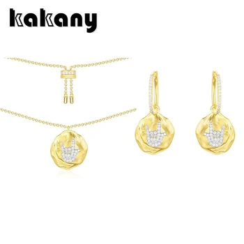 KAKANY New High Quality Golden Copper Earrings Dangling Palm Love Pave Cube Cubic Zirconia Women Fashion Party Jewelry Gift
KAKANY New High Quality Golden Copper Earrings Dangling Palm Love Pave Cube Cubic Zirconia Women Fashion Party Jewelry Gift