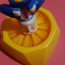 Set de cepillos para inodoro, Set de accesorios de limpieza de baño con escobillas originales de papel higiénico, Donald Trump