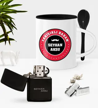 Personalized Custom Handsome Dad With Spoon Cup Cigarette Lighter Cufflink Seti-1
Personalized Custom Handsome Dad With Spoon Cup Cigarette Lighter Cufflink Seti-1