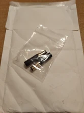 Enchufe de alimentación CC de cobre chapado en oro, 5,5x2,5/5,5x2,1/3,5x1,35mm, conector macho de CC con abrazadera de cable para soldadura, 2 uds.