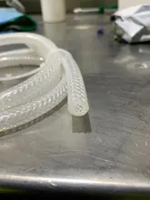 Tubo de silicona de grado alimenticio, manguera de goma Flexible de diámetro de salida de 4, 6, 8, 10, 12, 16, 20 y 28mm, 1M