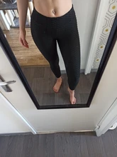 Leggings de realce para mujeres, pantalones de entrenamiento de cintura alta, ropa para fitness, sólido, transpirable, negro, nuevo