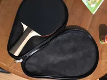 Funda portátil para raqueta de tenis de mesa, resistente al agua, para Ping Pong Paddle Bat Cover T8NC