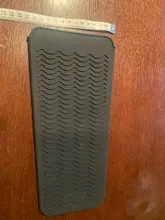 Esterilla de viaje de silicona resistente al calor, bolsa para rizar el pelo, plancha, multifunción, antideslizante, plana, Herramienta de Peinado