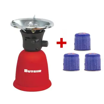 Stove Natura Butsir lightweight Portable, economical and extremely reliable. Piezoelectric Ignition included 3 Watering cartridge
Stove Natura Butsir lightweight Portable, economical and extremely reliable. Piezoelectric Ignition included 3 Watering cartridge