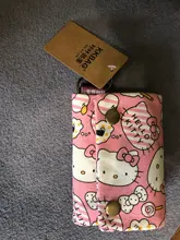 Mini billeteras con estampado de lona para mujer, bolsas pequeñas para niños, monedero, carteras femeninas para niñas y niños