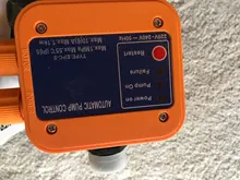 Automatic Water Pump Pressure Switch Electric Controller w/Gauge Home Accessories