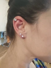 3 uds moda Simple liso puños de oído pendientes de Clip pendientes largos aretes pendientes para las mujeres sin Piercing falso cartílago pendientes de joyas de regalo