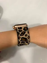 Scrunchie-correa elástica Bohemia para Apple watch, banda de 40mm, 38mm, 44mm y 42mm, pulsera de solo bucle serie iWatch 3, 4, 5, se, 6