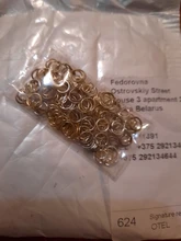 Anillos abiertos de Metal de 4/6/8mm, conectores de anillos partidos para fabricación de joyas