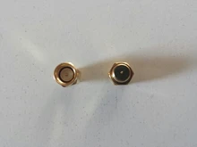 Conectores de tapa chapados en oro, 2 uds., 2W, 6GHz, 50 ohm, SMA, macho, Coaxial, carga ficticia de terminación