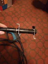 Adaptador de conector de extensión de tubo de manguera de arandela a presión para Bosche AR Black + Decker Patriot Dawoo