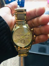 Movimiento de cuarzo de alta calidad para mujer, reloj de pulsera multifunción con números romanos radiantes, esfera grande, 10 colores