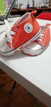 Zapatillas de lona para bebé recién nacido, zapatos deportivos para bebé, niño y niña, fondo suave antideslizante, primeros pasos de 0 a 18 M