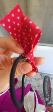 2 unids/set niños lindo Punto Corazón a rayas diademas con lazo bebé niña preciosa gomas de pelo accesorios