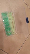 Cuentas de pesca luminosas, tubo de 170 unids/set de cuentas flotantes de goma suave, accesorios de manga de tubo de aparejo de pesca
