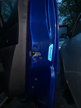 4 unids/set Puerta de coche pegatinas Universal de la seguridad advertencia Mark abierto alta reflectante cinta de la seguridad de la conducción tiras reflectantes