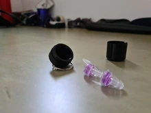 Tapones de silicona blanda para los oídos, protección para los oídos, reutilizables, para música profesional, reducción de ruido para dormir, bandas deportivas para Barra de DJ, 1 par