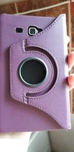 Cover T285-Case Galaxy Tab SM-T280 Samsung Coque Smart 360-Rotation PU for A6