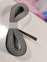 DIY 10/15/20/30 MM alta visibilidad grado coser en cinta de borde de tela reflectante para bolsa de tapa de ropa para un uso de seguridad de visibilidad